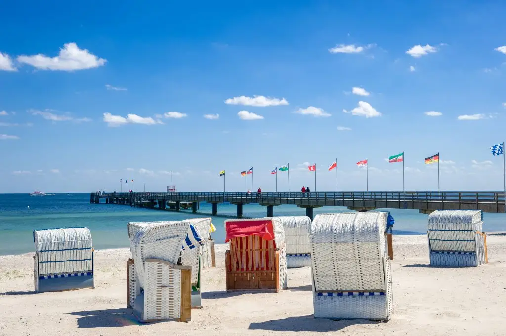Südstrand, Sonne, Strand, Sommer, Meer, Ferien, Großenbrode