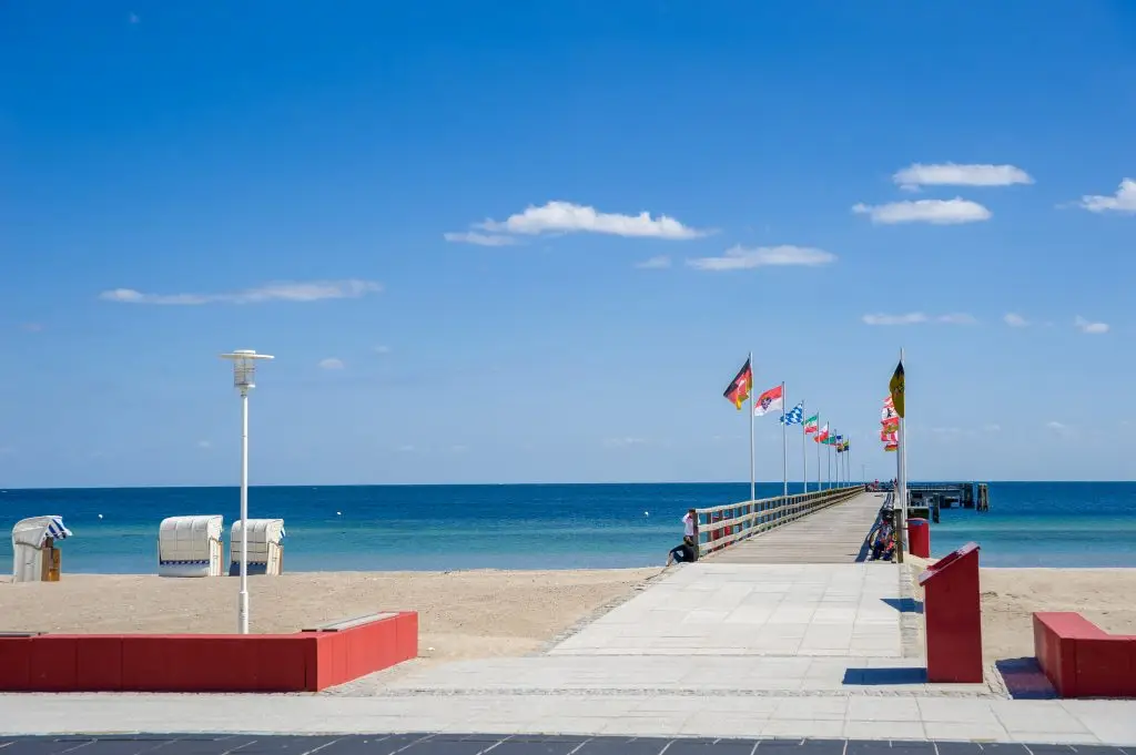 Südstrand, Sonne, Strand, Sommer, Meer, Ferien, Großenbrode