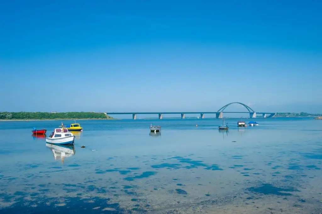 Fehmarnsundbrücke, Sonne, Strand, Sommer, Meer, Ferien, Großenbrode