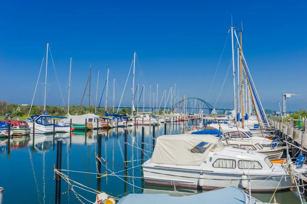 Yachthafen in Großenbrode, Sonne, Strand, Sommer, Meer, Ferien